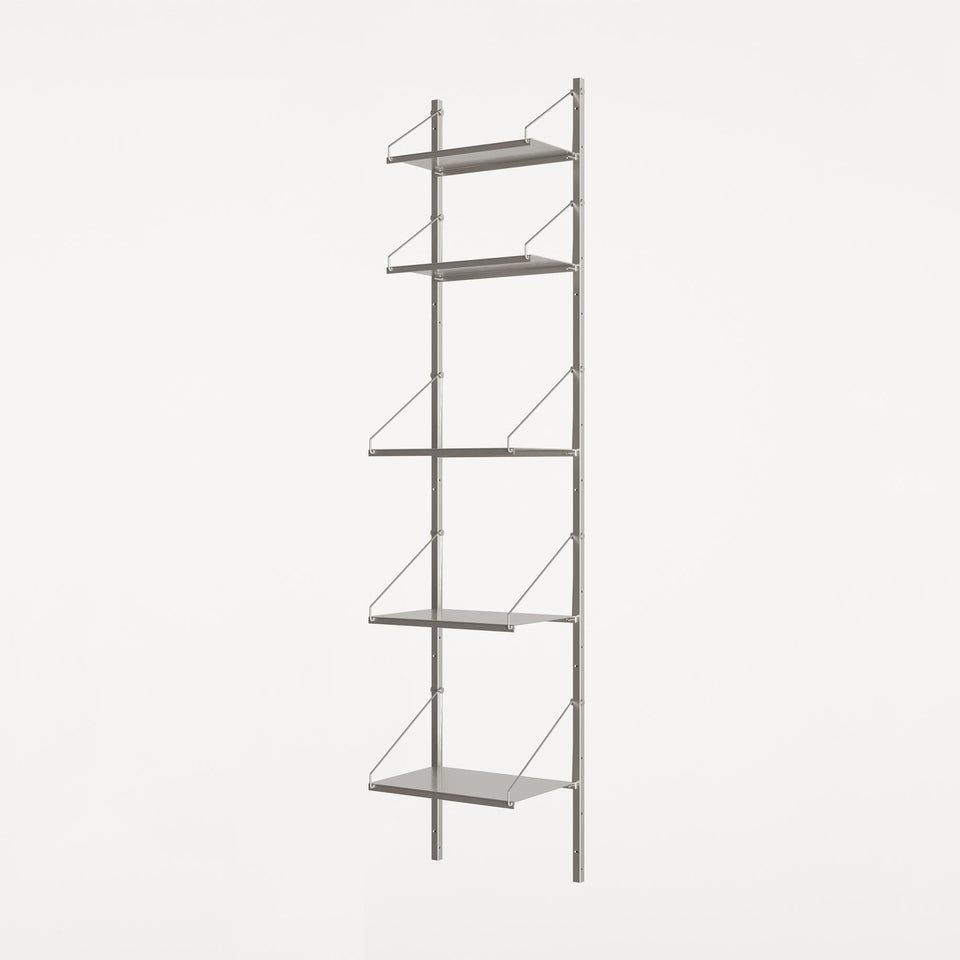 Shelf Library Single Section | Stainless Steel
