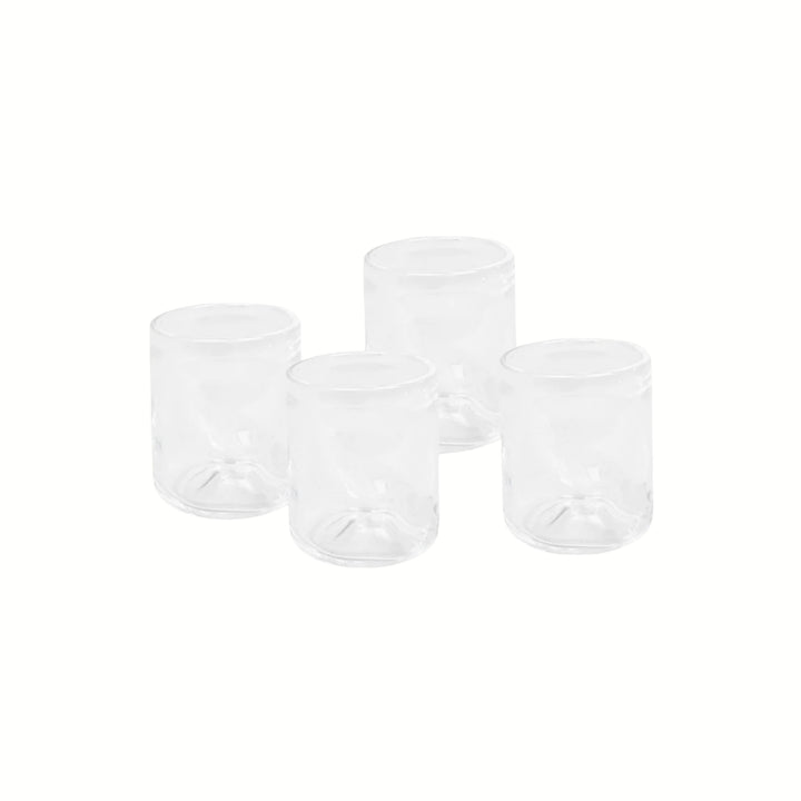 0405 Glass - Set of 4 - Clear