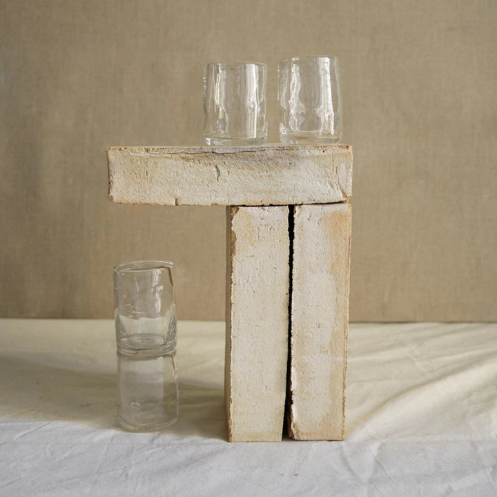 0405 Glass - Set of 4 - Clear