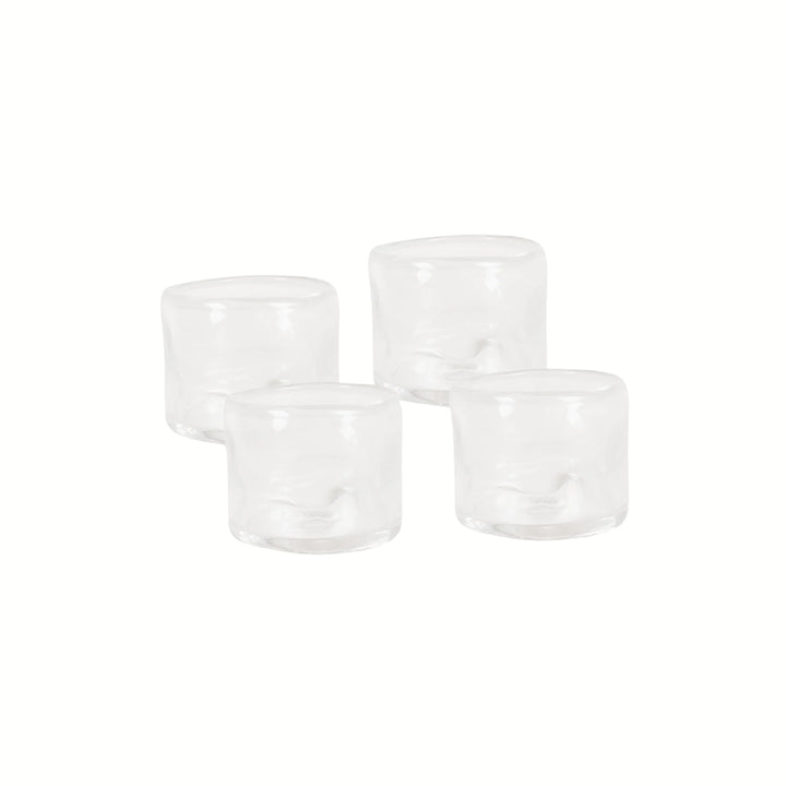 0405 Glass - Set of 4 - Clear