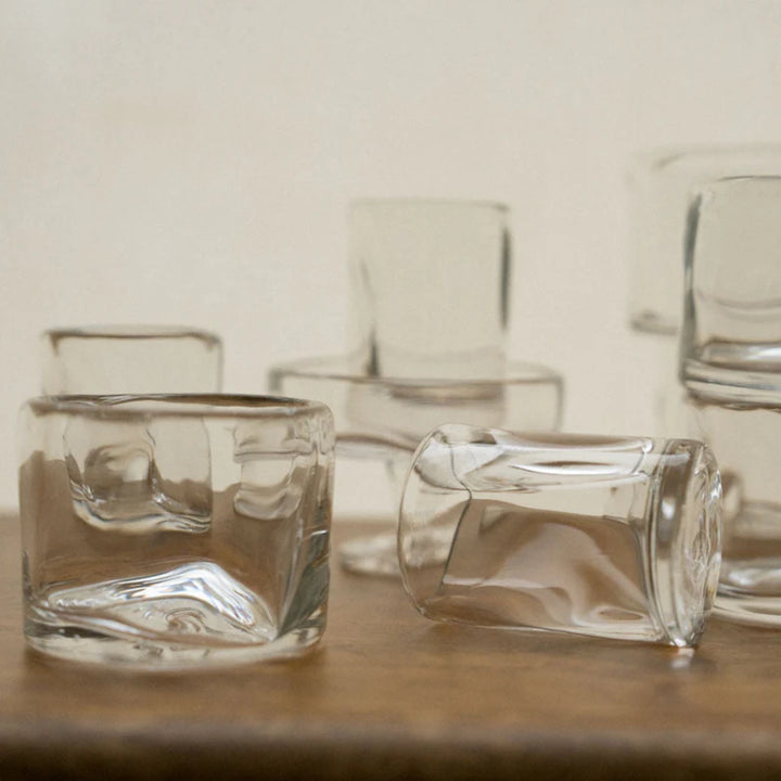 0405 Glass - Set of 4 - Clear