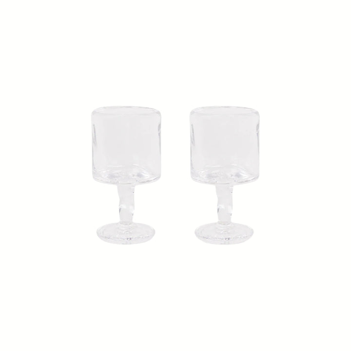 0405 Stem Glass - Set of 2 - Clear