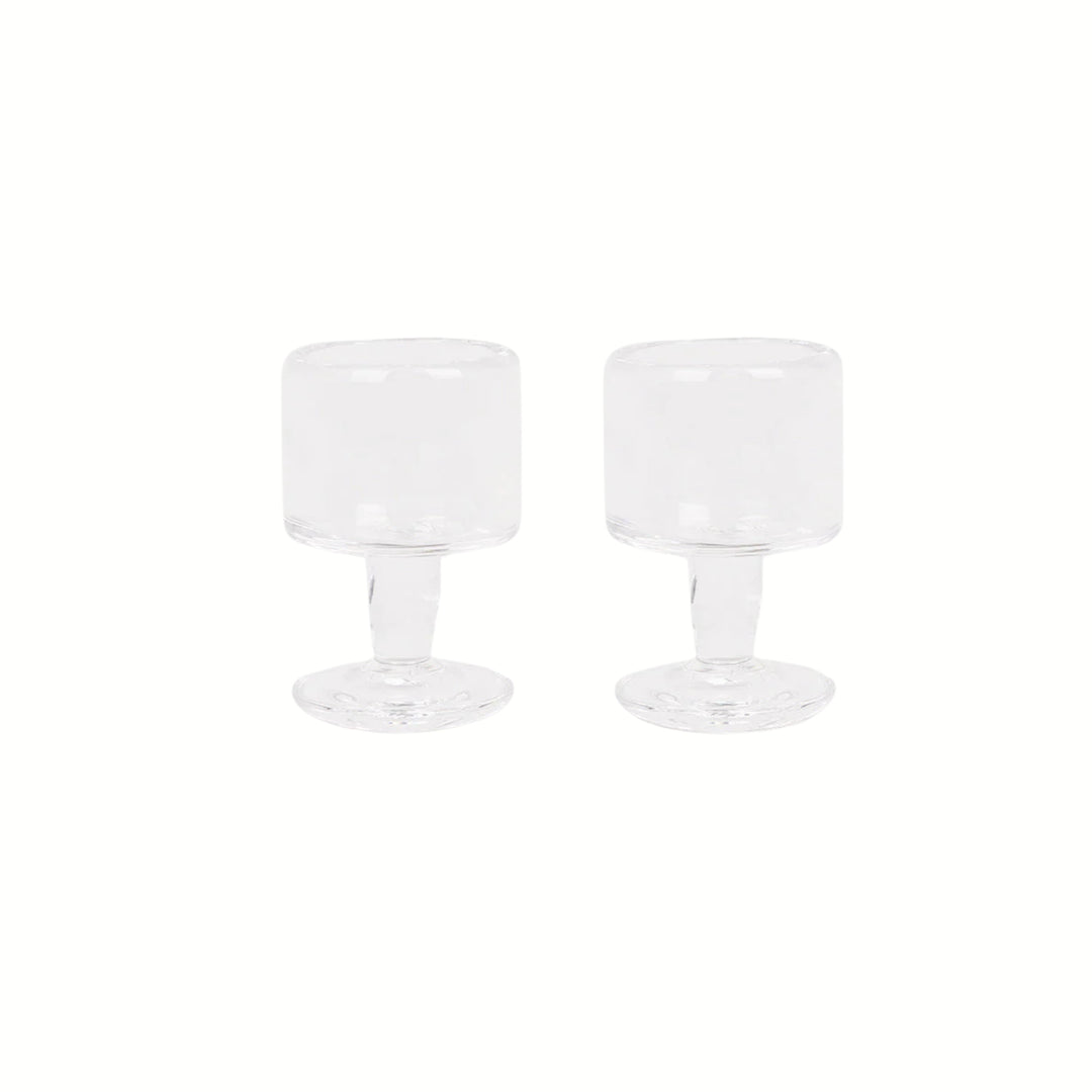 0405 Stem Glass - Set of 2 - Clear