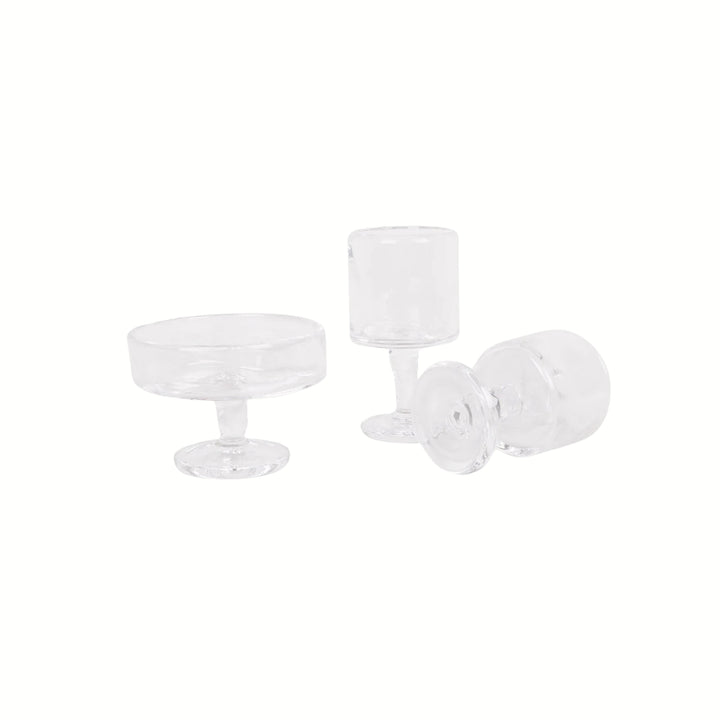 0405 Stem Glass - Set of 2 - Clear