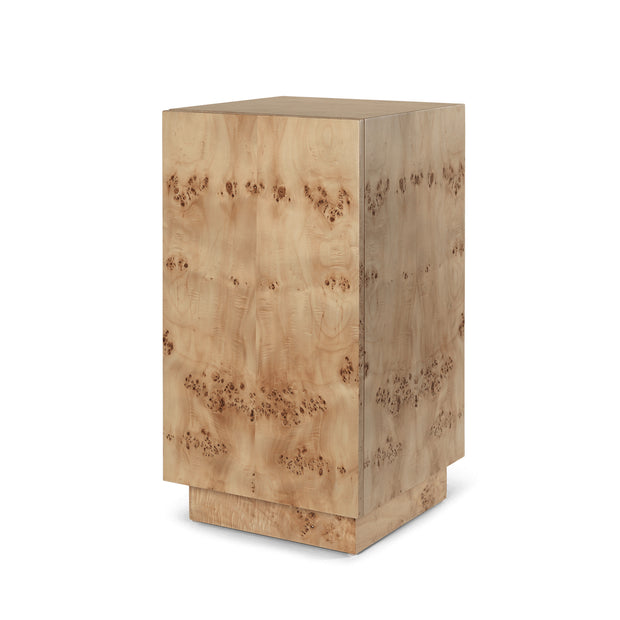 Burl Side Table - Natural