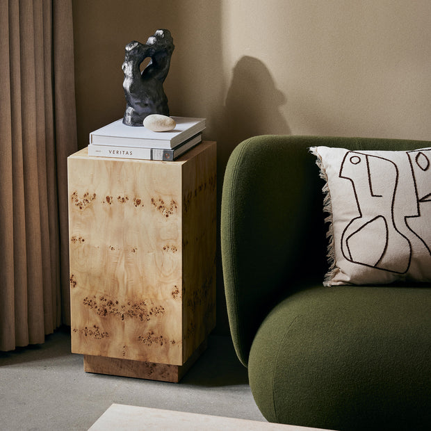 Burl Side Table - Natural