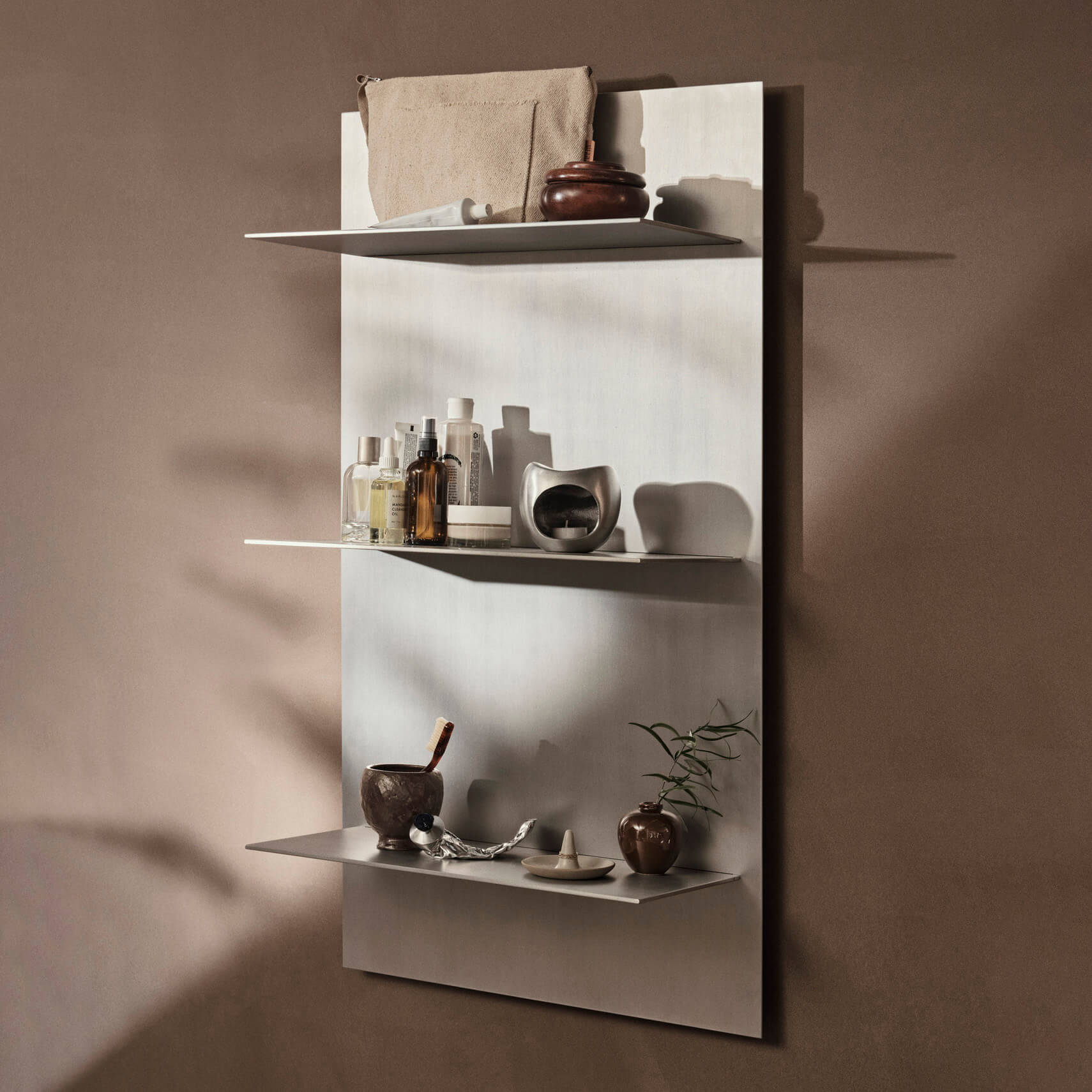 Lager Wall Shelf - Triple - Small - Thumbnail 5