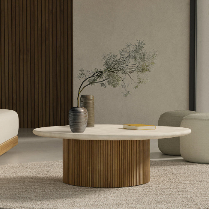 Covira Coffee Table with Reclaimed Teak