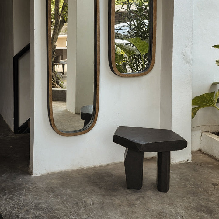 Terra Plastered Side Table