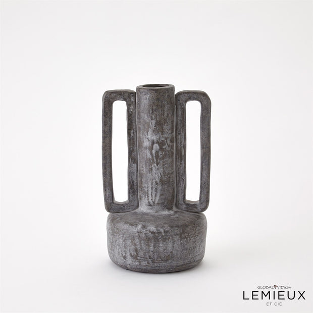 Lemieux Et Cie Normandie and Bretagne Vase Collection - Dark Grey