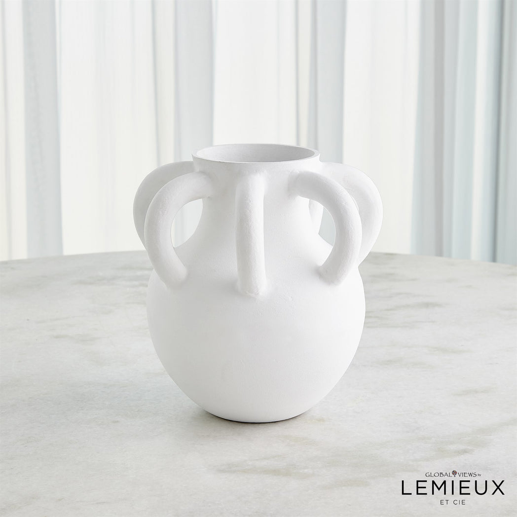 Lemieux Et Cie Amphora Loop Vase Collection - White