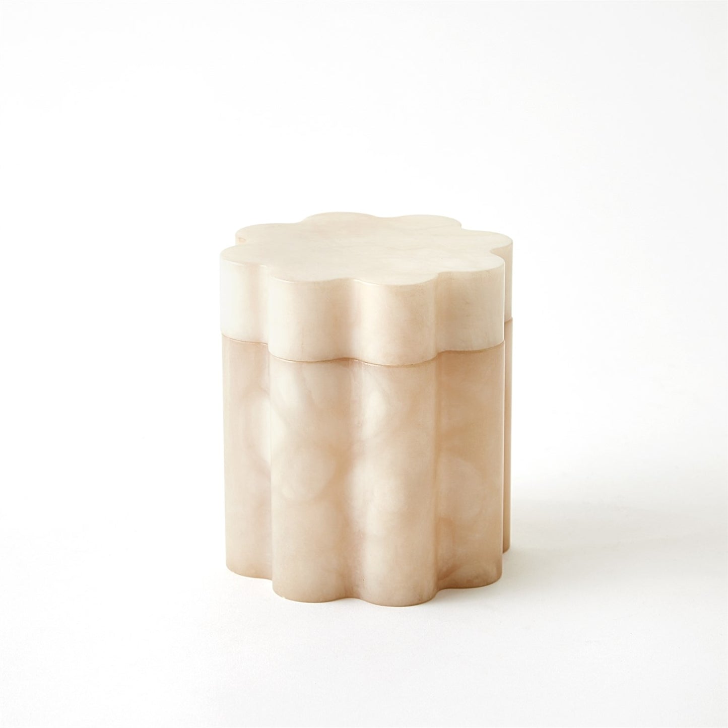 Cumulus Alabaster Tall Boxes - Cream