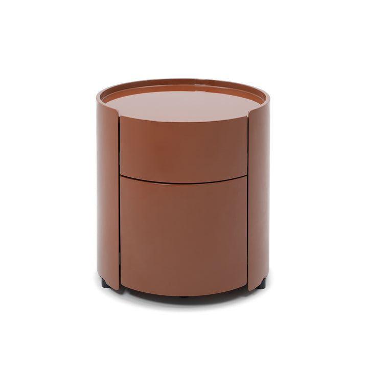 Onda End Table - Spiced Cinnamon