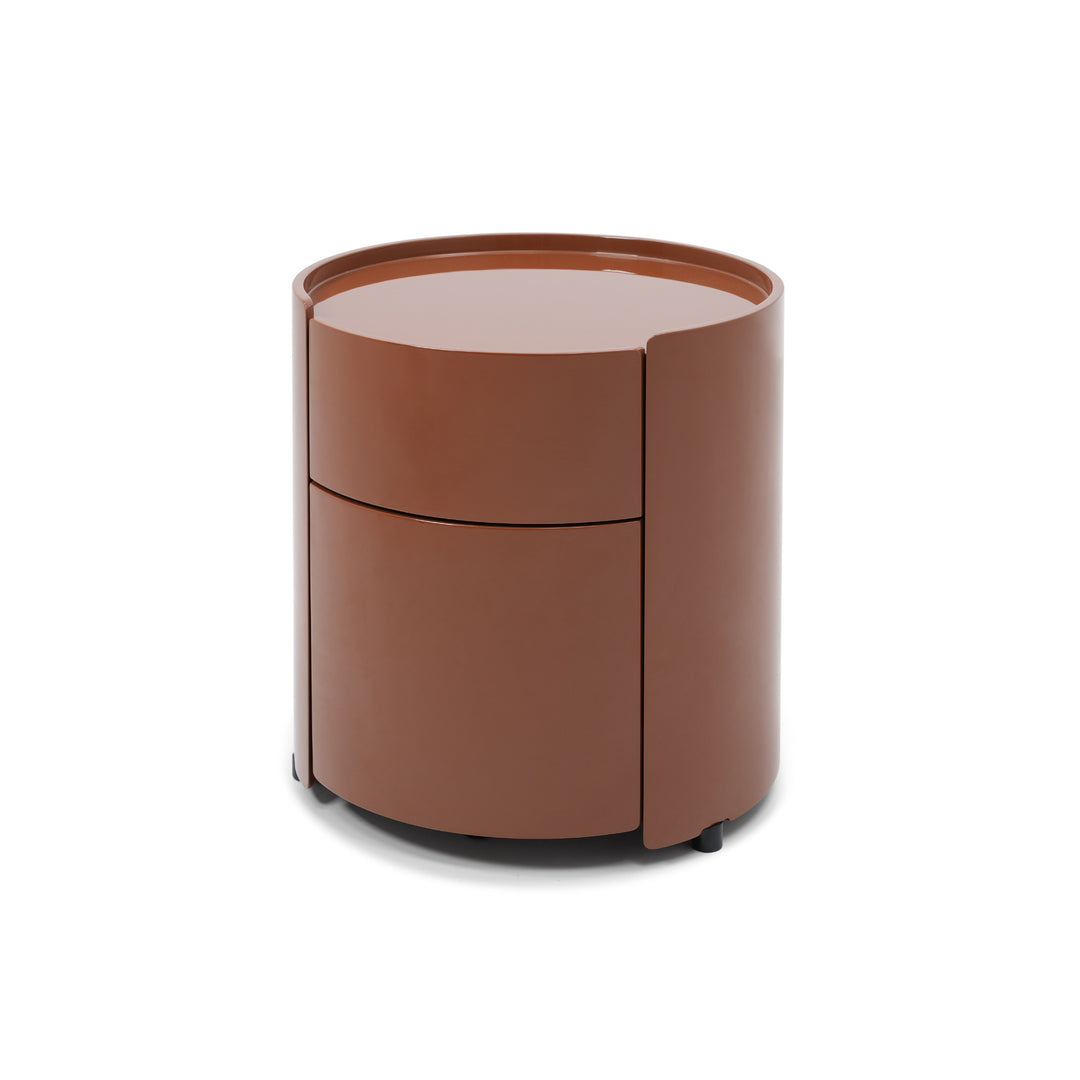 Onda End Table - Spiced Cinnamon