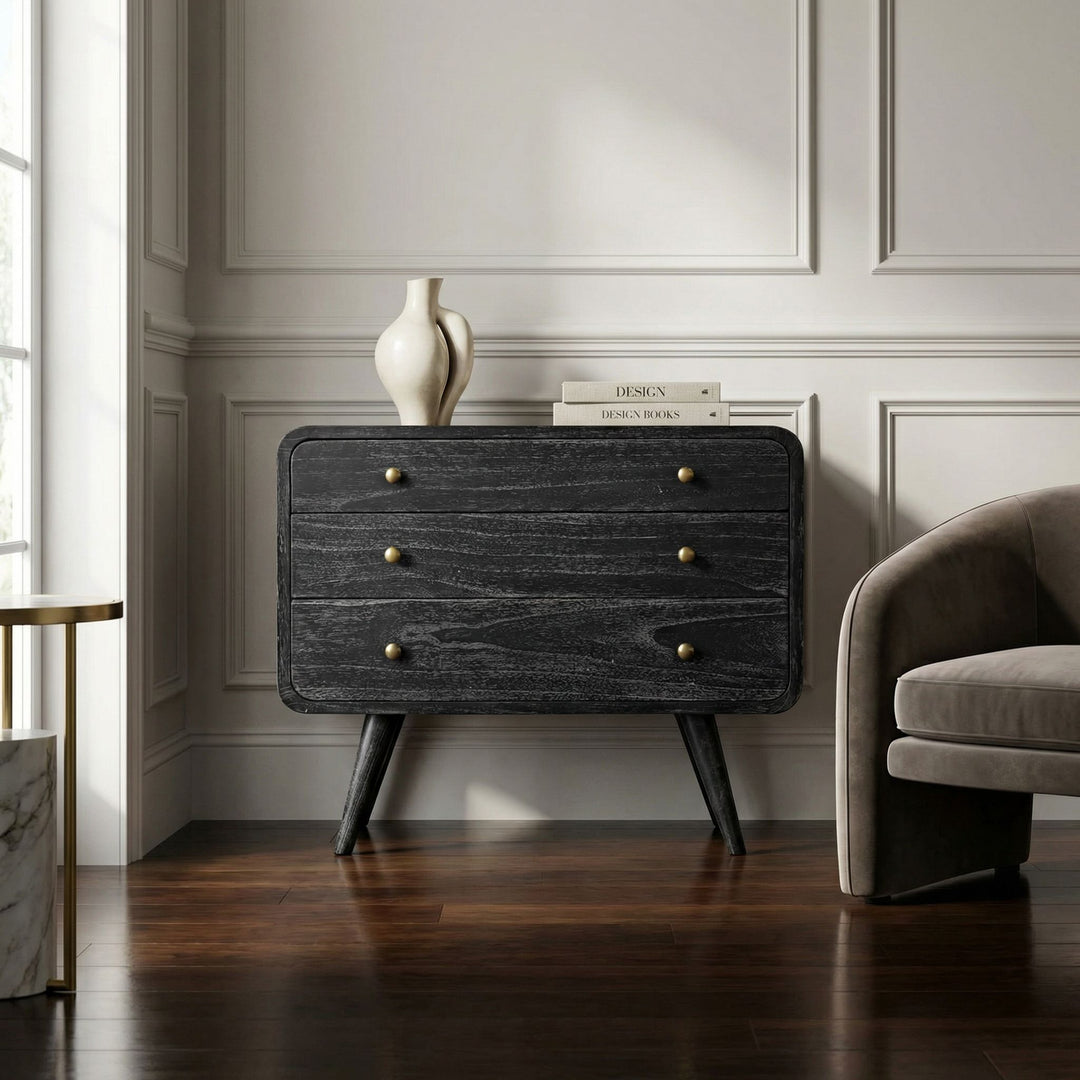 Eleanor Chest, Cinder Black