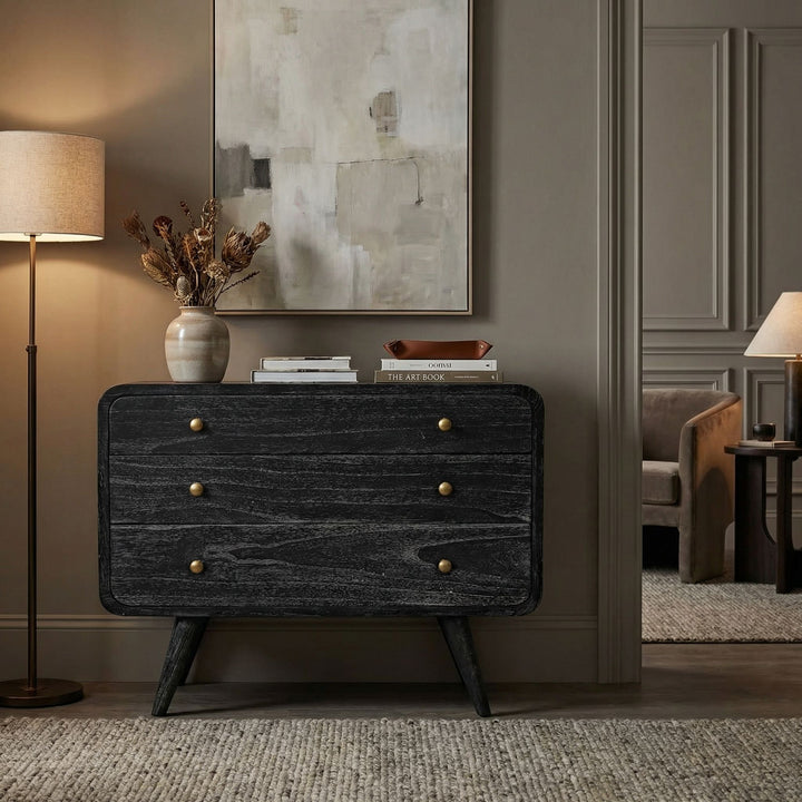 Eleanor Chest, Cinder Black