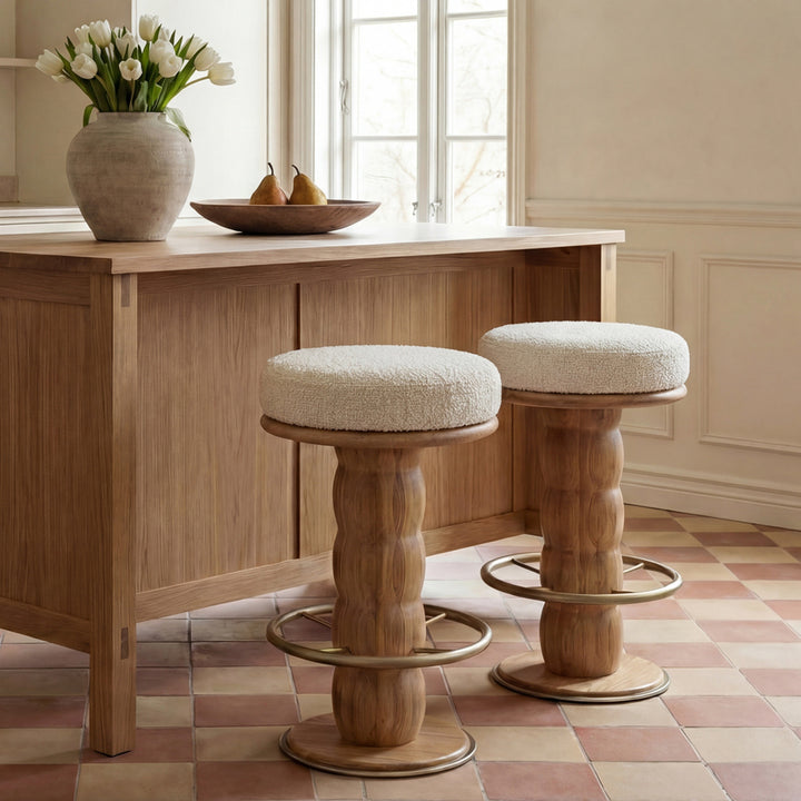 Alicia Swivel Counter Stool