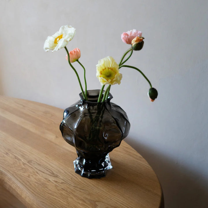 Ammonit Vase - New Smoke