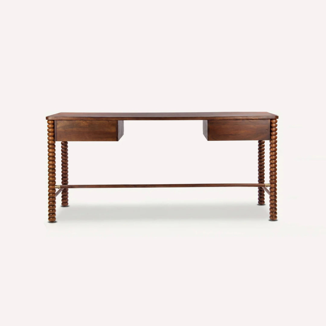 Angie Cane Solid Wood Desk