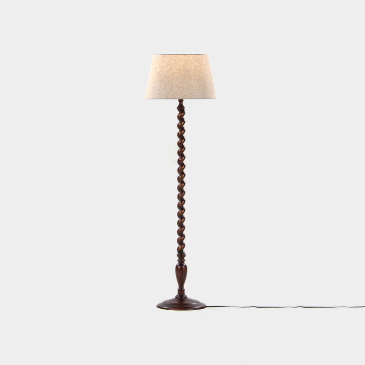 Angie Solid Wood Floor Lamp