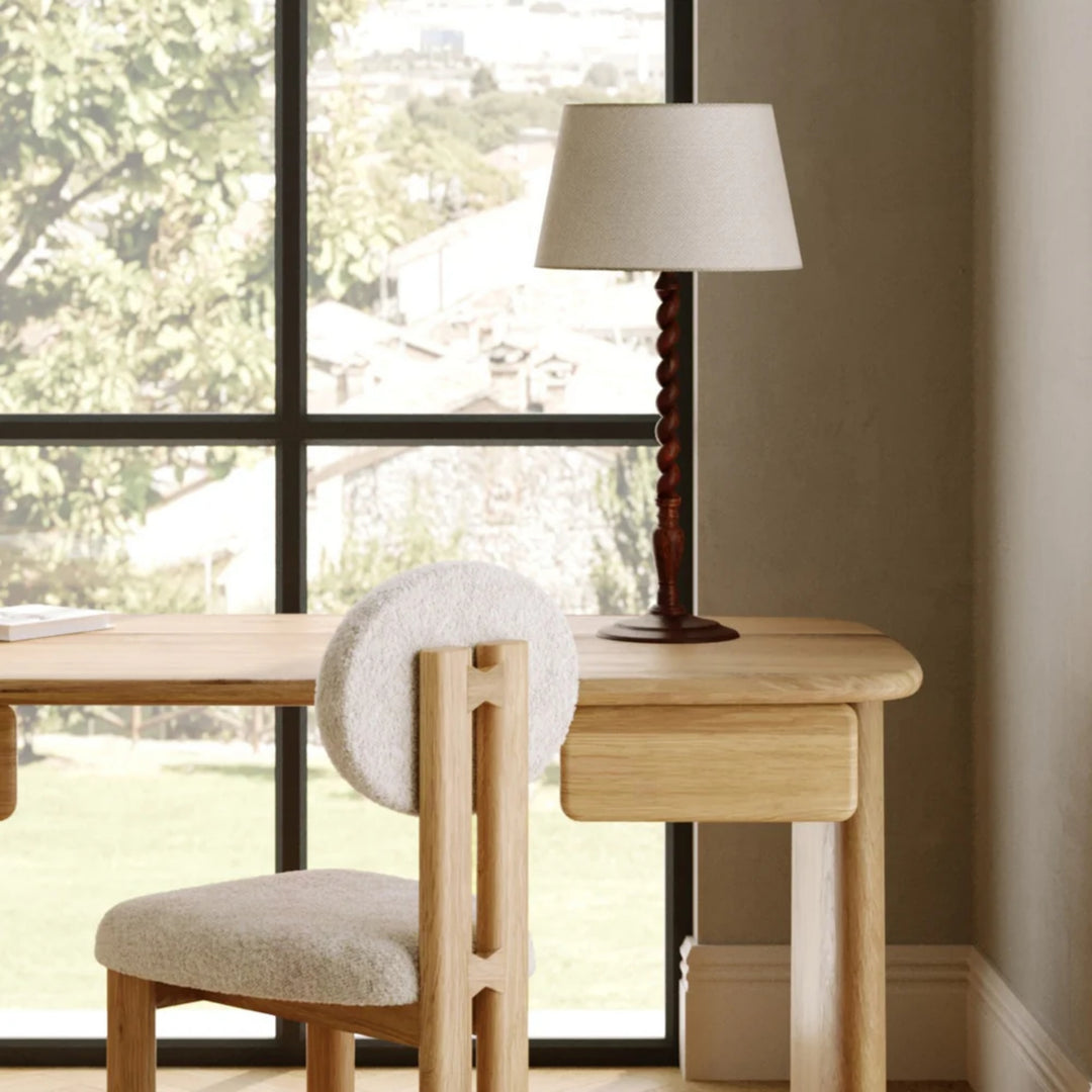 Angie Solid Wood Table Lamp