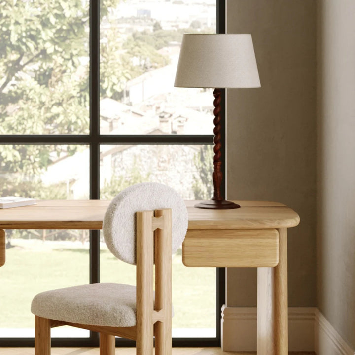 Angie Solid Wood Table Lamp