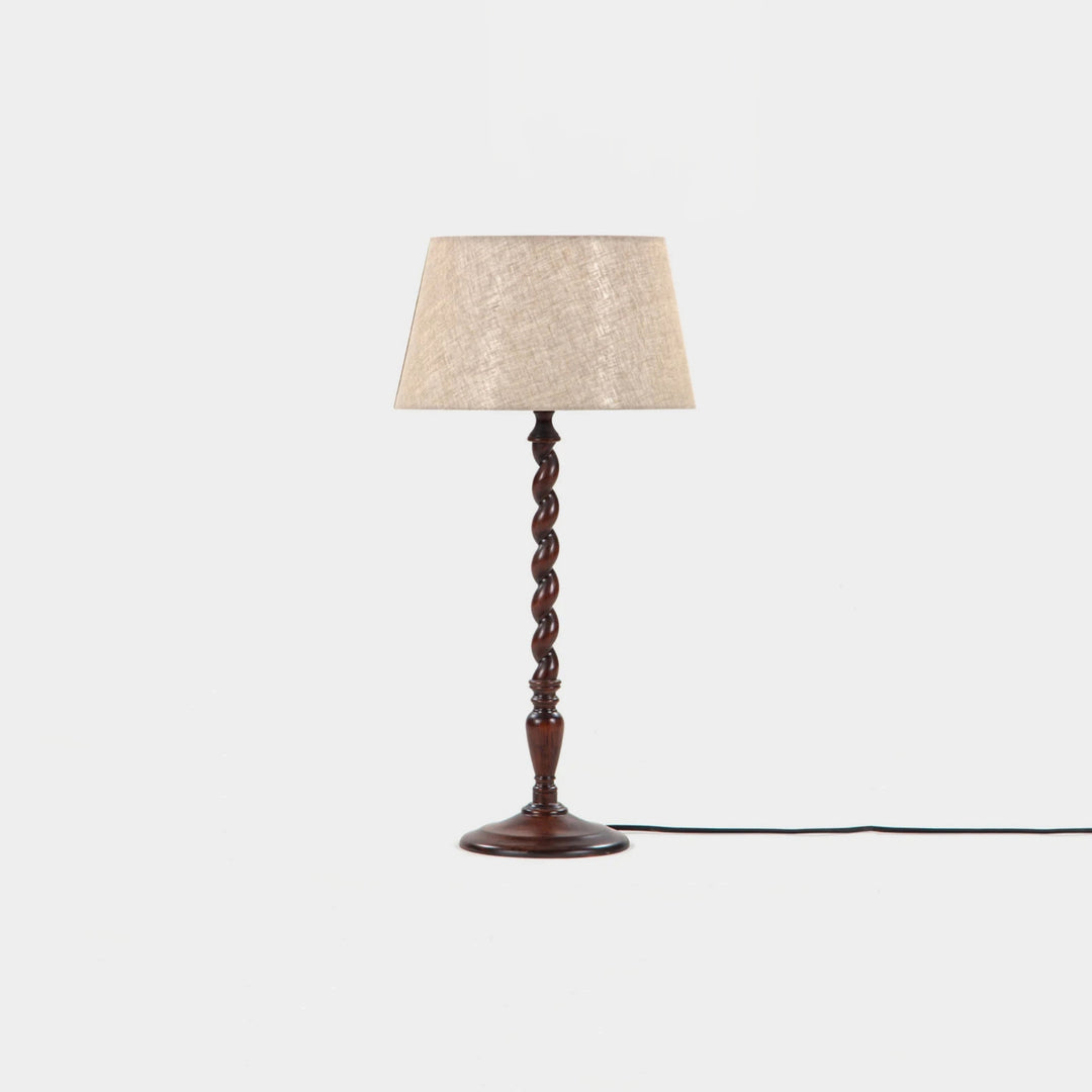 Angie Solid Wood Table Lamp
