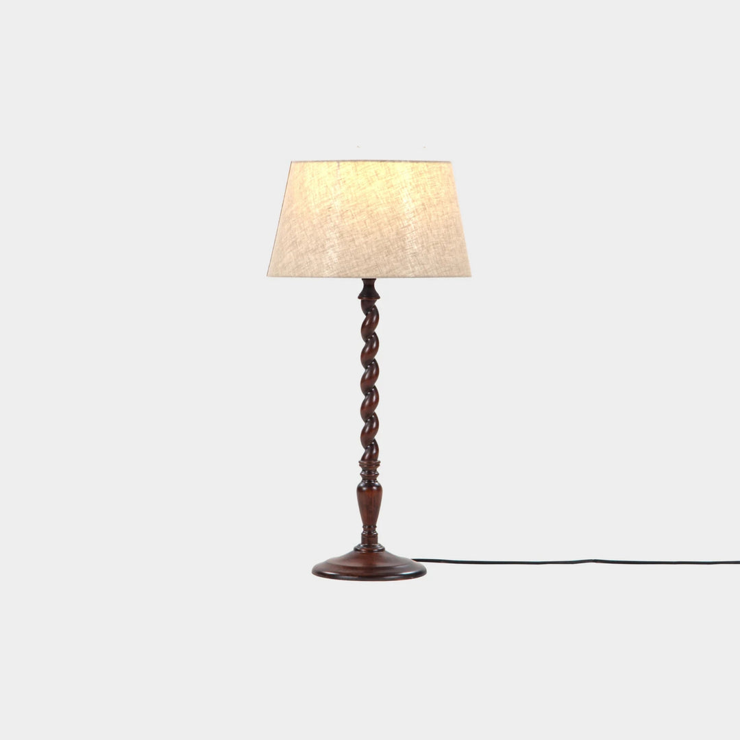Angie Solid Wood Table Lamp