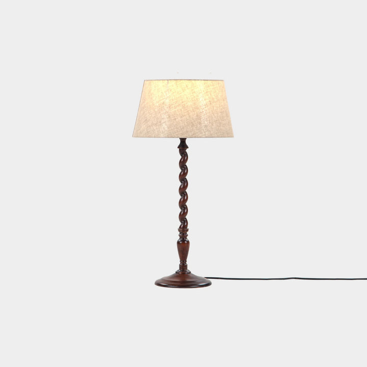 Angie Solid Wood Table Lamp