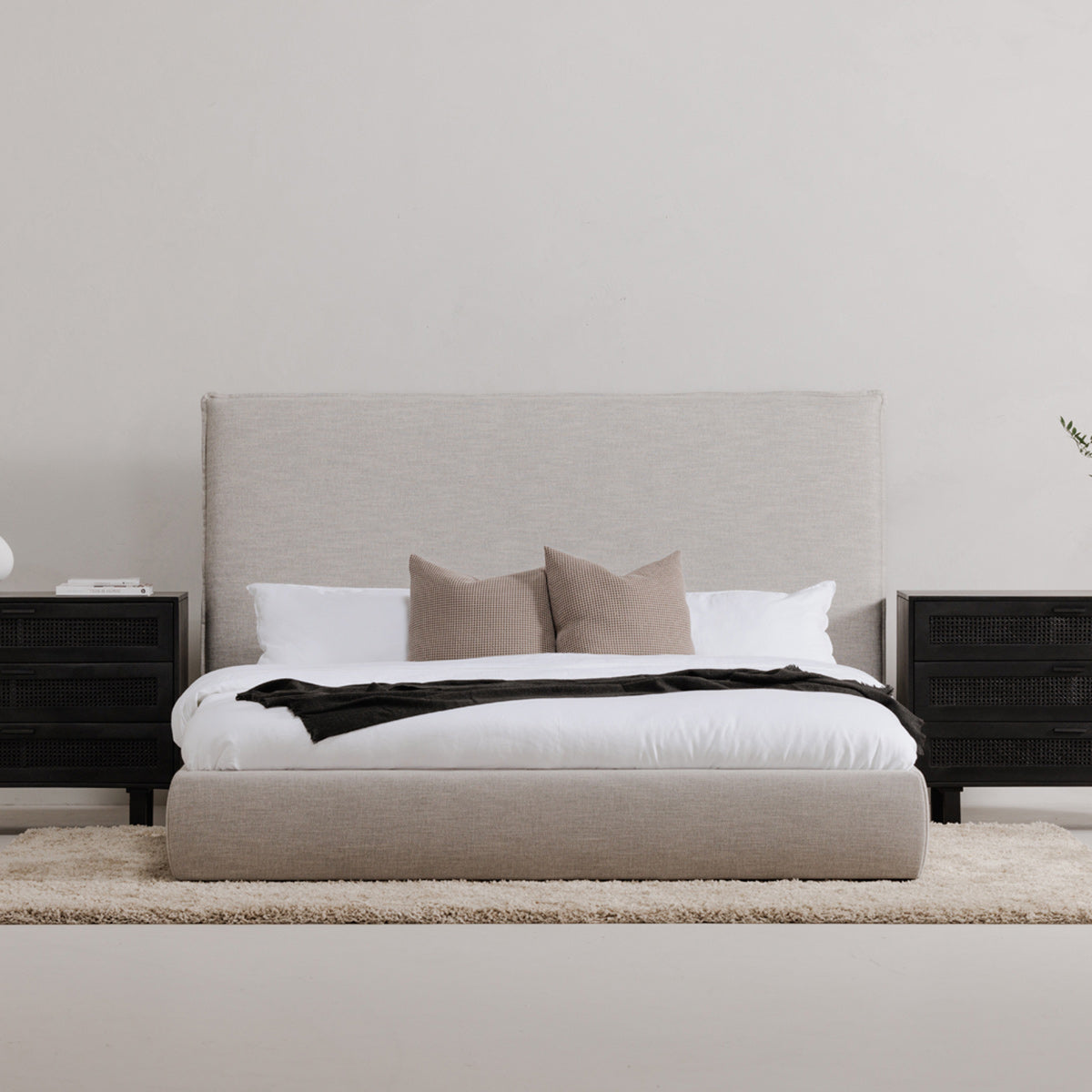 Averi Tall Headboard Bed