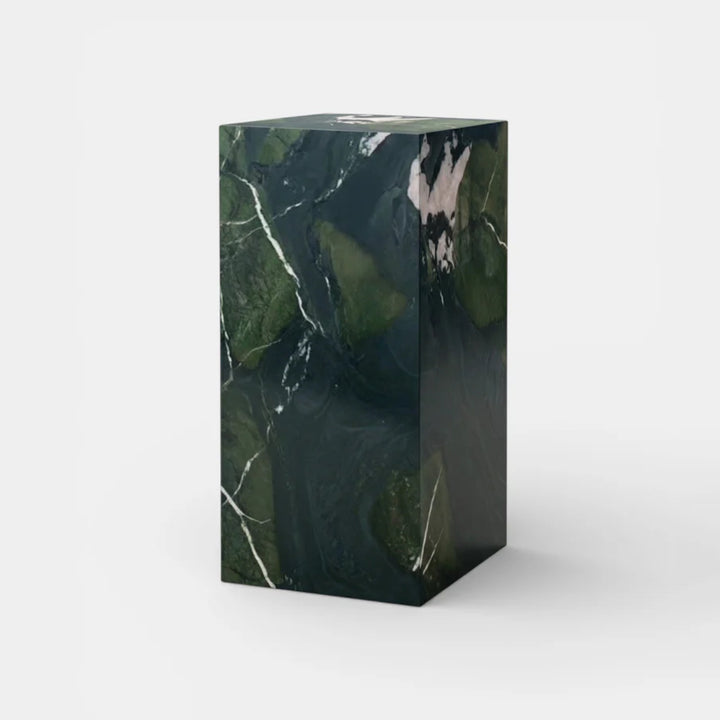 Avocado Marble Plinth