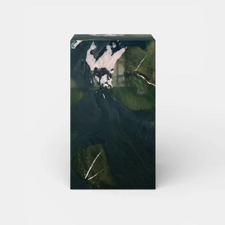Avocado Marble Plinth
