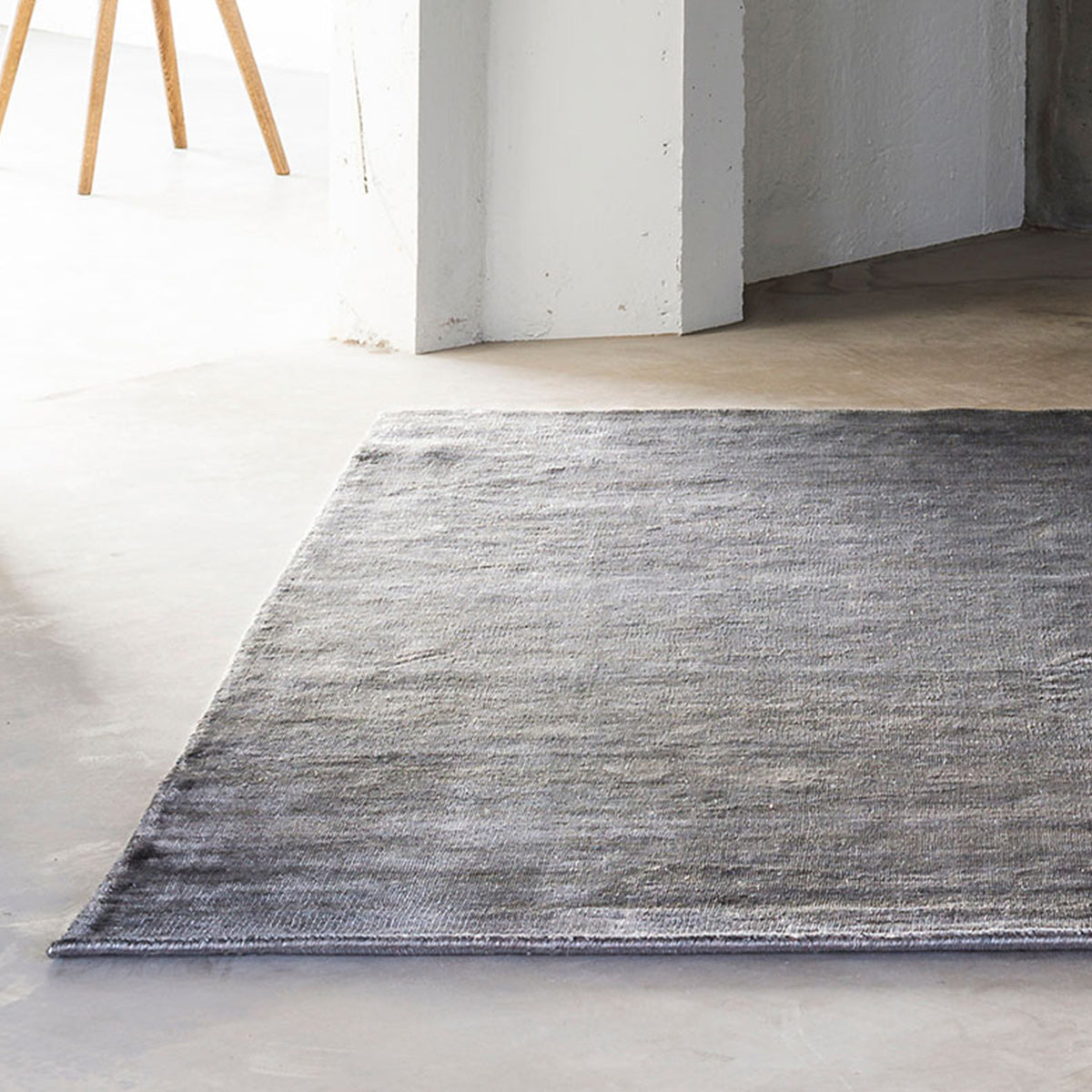 Bamboo Rag Grey Bamboo Rug