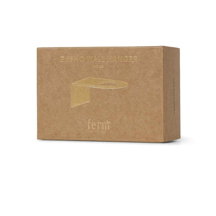 Basho Wall Hanger - Brass