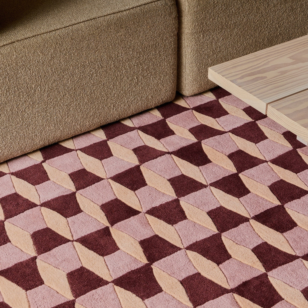 Berry & Oat Groove Rug