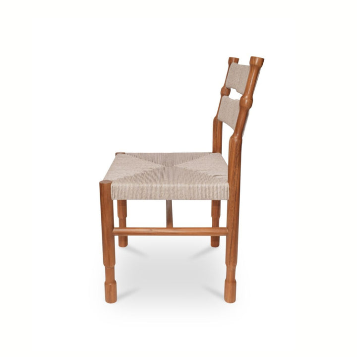 Bianca Outdoor Dining Chair Natural - Set Of 2