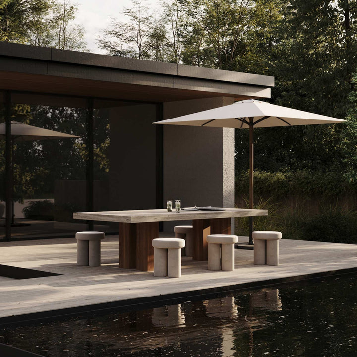 Big Foot Stool - Warm Ash (C142)