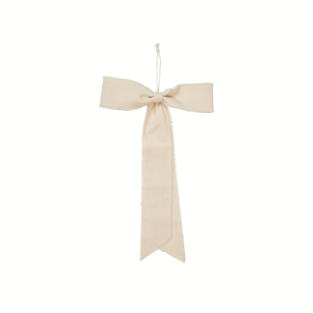 Bow Decoration - Large - Natural
