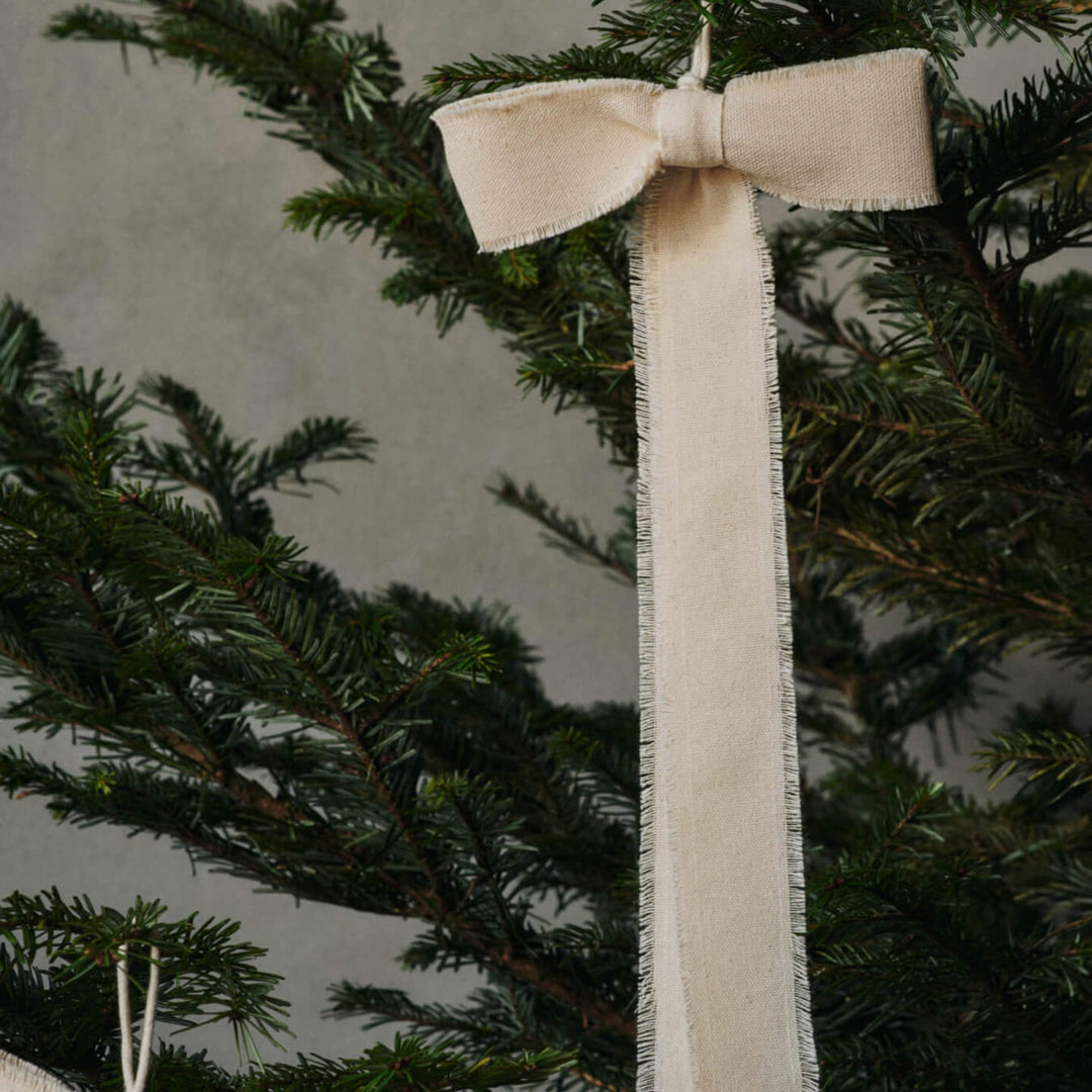 Bow Decoration - Small - Set of 2 - Natural