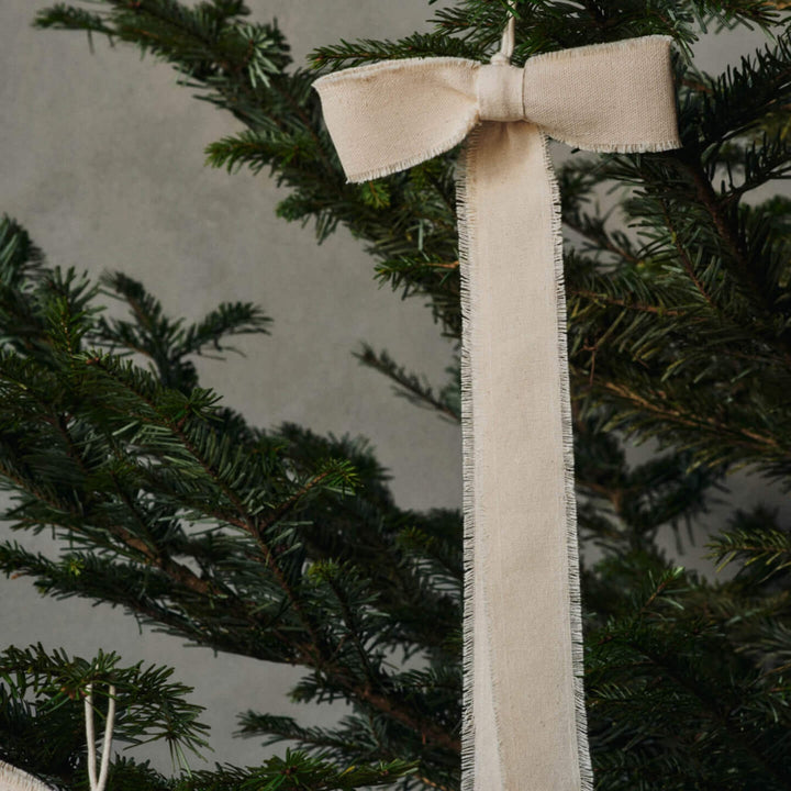 Bow Decoration - Small - Set of 2 - Natural