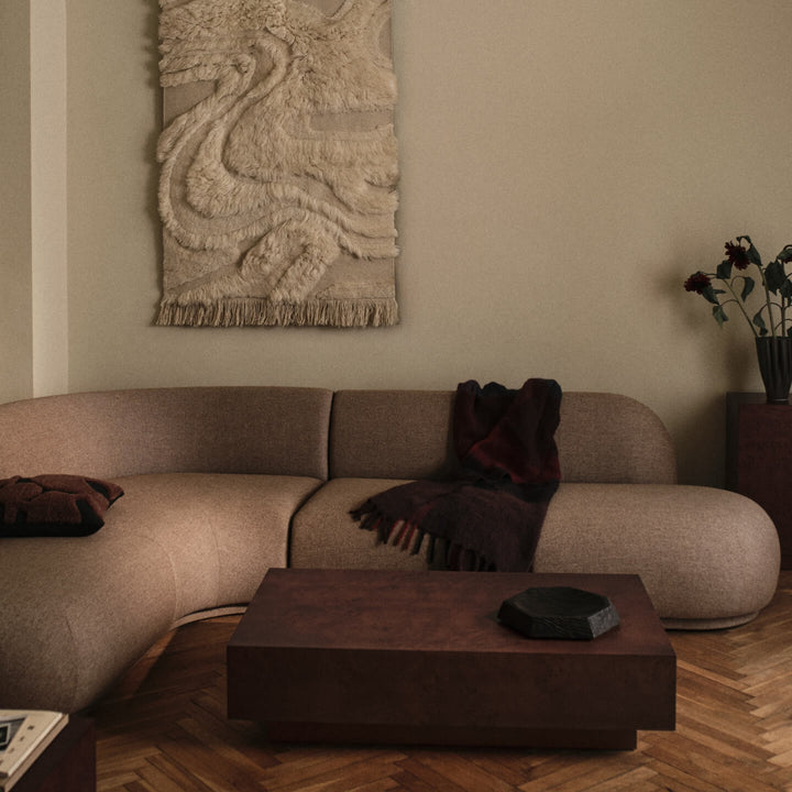 Burl Coffee Table - Natural
