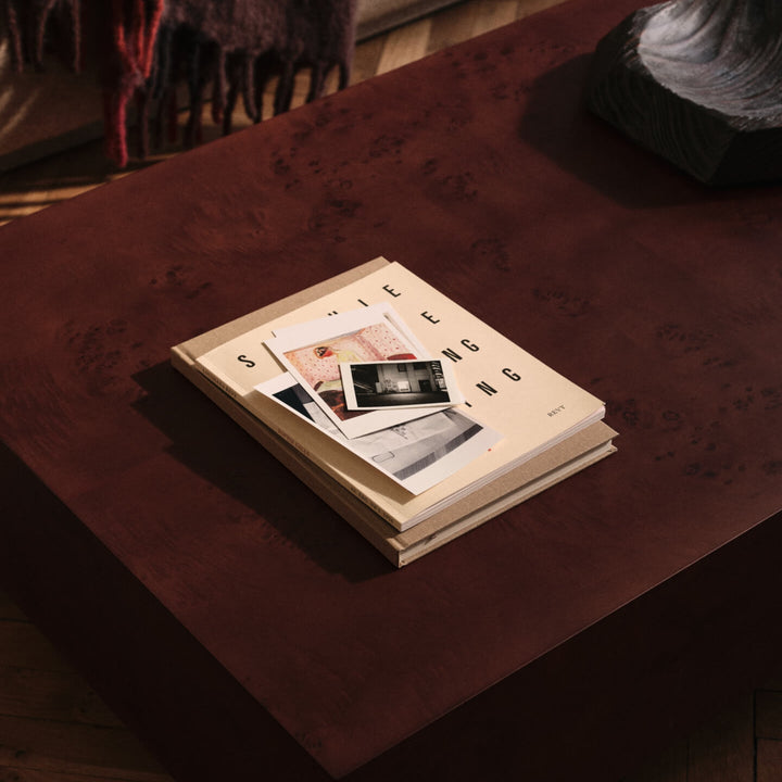 Burl Coffee Table - Natural