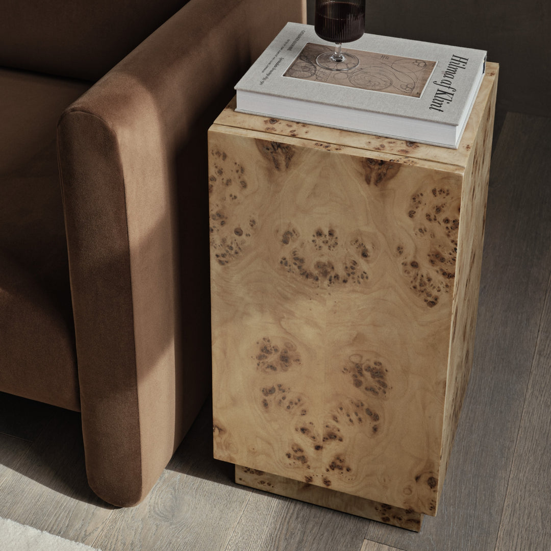 Burl Side Table