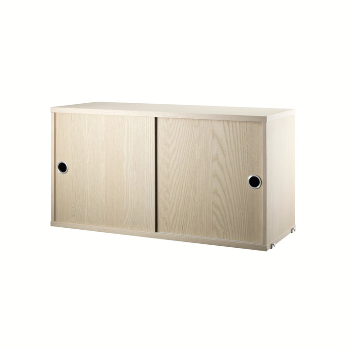 Cabinet with sliding door