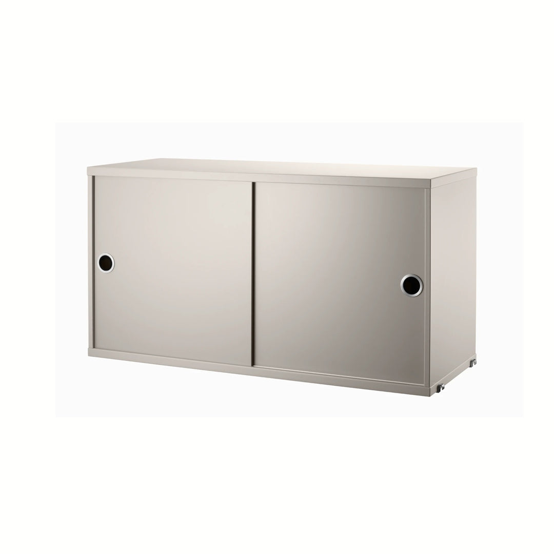 Cabinet with sliding door