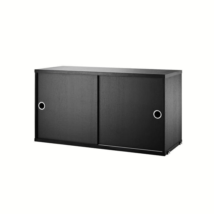 Cabinet with sliding door