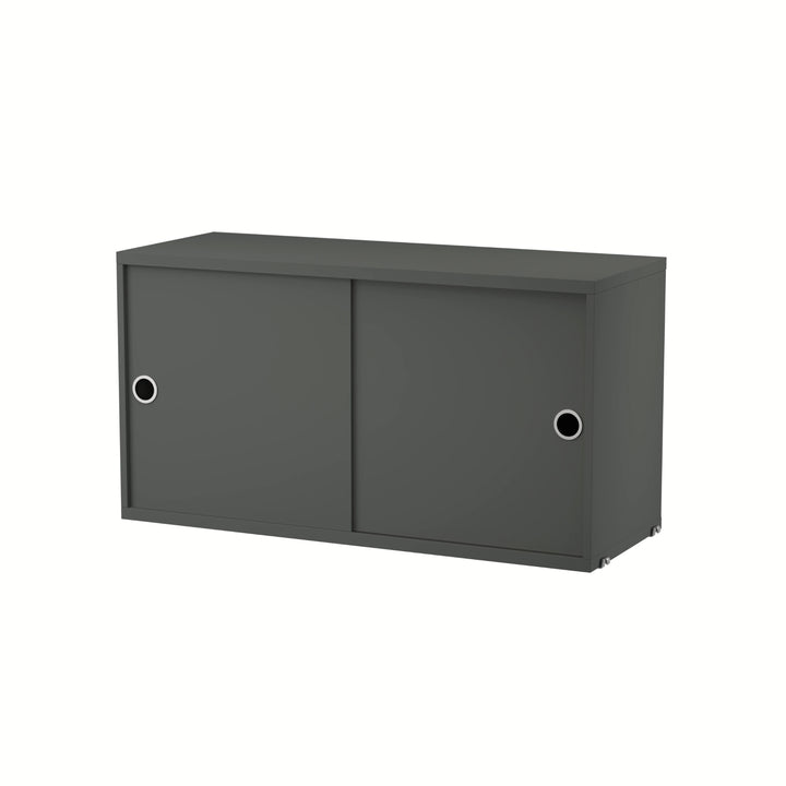 Cabinet with sliding door
