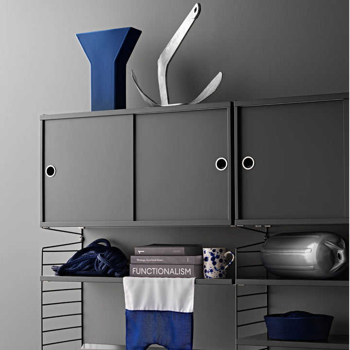 Cabinet with sliding door