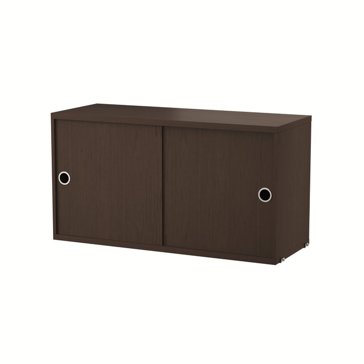 Cabinet with sliding door