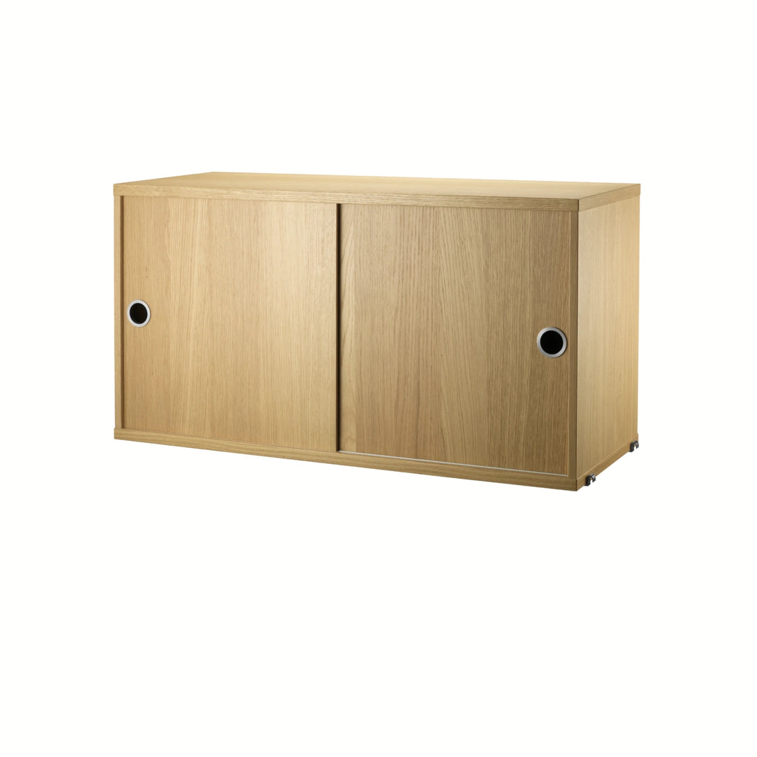 Cabinet with sliding door
